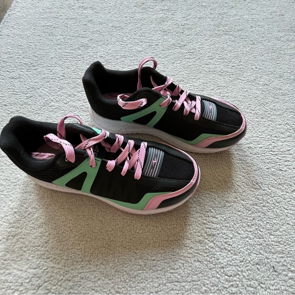 Athletic Works running shoes, size 3 girl
